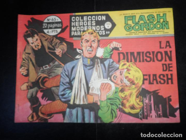 Tebeos: FLASH GORDON HEROES MODERNOS DOLAR SERIE B N&ordm; 65 - Foto 1