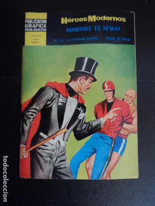Tebeos: HEROES MODERNOS II &Eacute;POCA N&ordm; 18, CON MANDRAKE, EDITORIAL D&Oacute;LAR - Foto 1