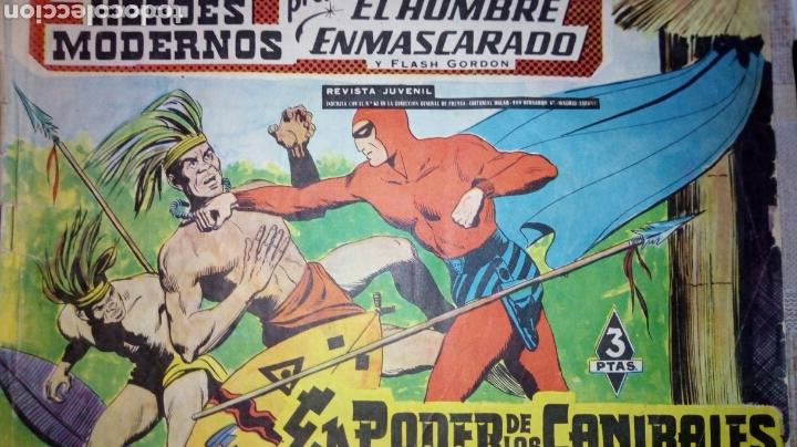 Tebeos: El hombre enmascarado 40 En poder de los canibales cj39 - Foto 1