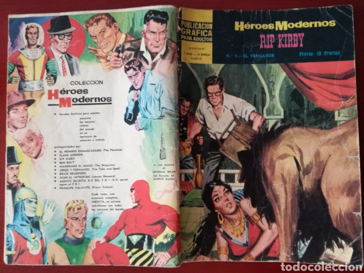 Tebeos: H&Eacute;ROES MODERNOS, RIP KIRBY n&deg;4 - Foto 3