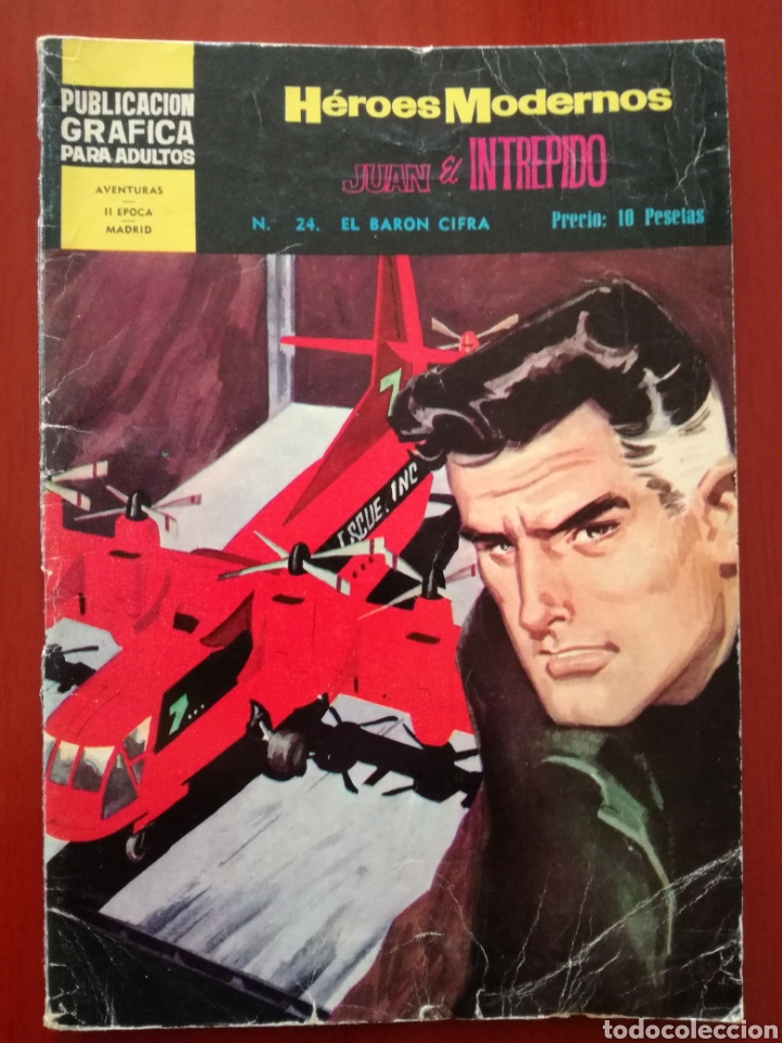 Tebeos: H&Eacute;ROES MODERNOS, JUAN EL INTR&Eacute;PIDO n&deg;24 - Foto 1