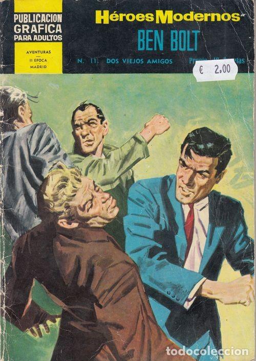 Tebeos: HEROES MODERNOS N&ordm; 11 - EPOCA II - BEN BOLT - Foto 1