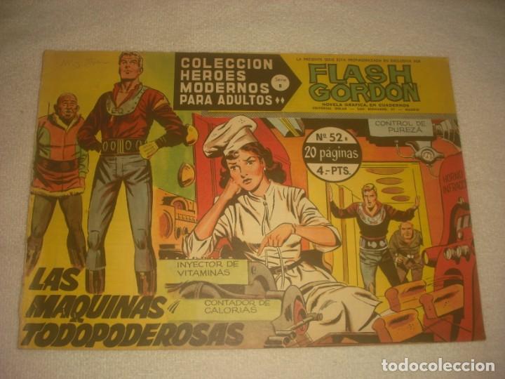 Tebeos: FLASH GORDON N&ordm; 52  , LAS  MAQUINAS TODOPODEROSAS. - Foto 1