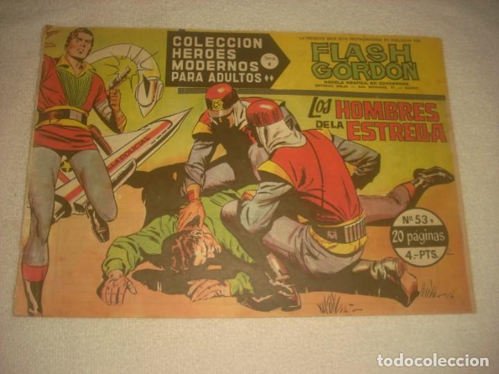 Tebeos: FLASH GORDON N&ordm; 53 , LOS HOMBRES DE LA ESTRELLA - Foto 1