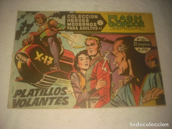 Tebeos: HEROES MODERNOS, FLASH GORDON , N&ordm; 56 - Foto 1