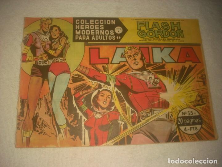 Tebeos: HEROES MODERNOS , FLASH GORDON N&ordm; 55 - Foto 1
