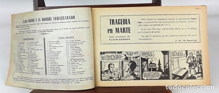 Tebeos: FLASH GORDON Y EL HOMBRE ENMASCARADO. 30 EJEMPLARES. EDIT. DOLAR. 1958. - Foto 7 - 138175098