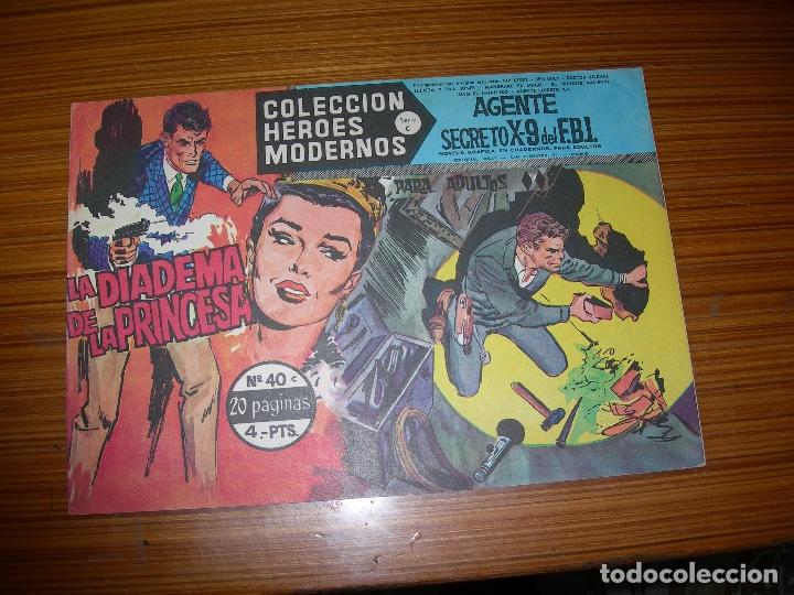 Tebeos: HEROES MODERNOS SERIE C N&ordm; 40  EDITA DOLAR - Foto 1