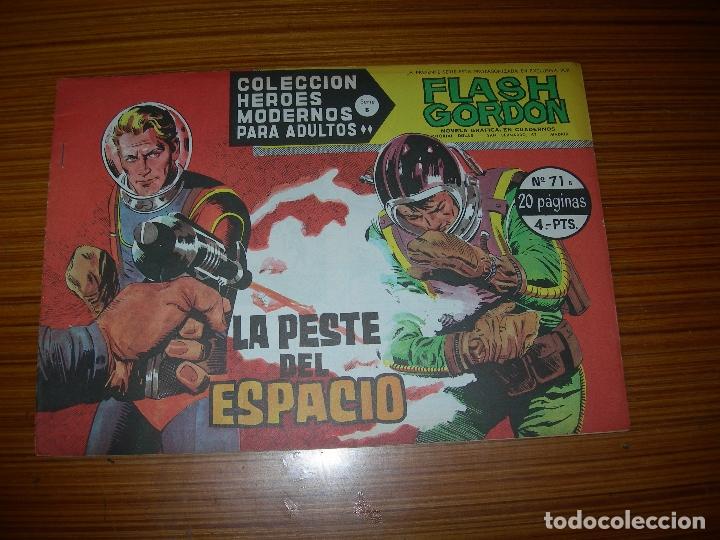 Tebeos: HEROES MODERNOS SERIE B FLASH GORDON N&ordm; 71  EDITA DOLAR - Foto 1