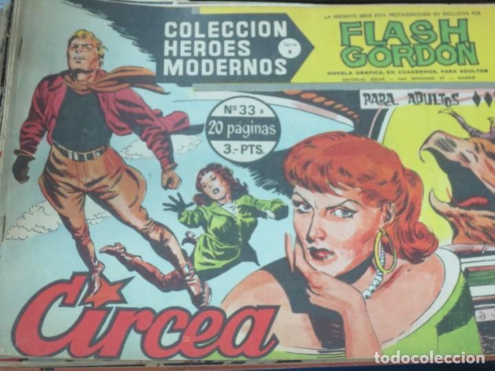 Tebeos: FLASH GORDON SERIE B N&ordm; 33 CIRCEA EDIT D&Oacute;LAR A&Ntilde;O 1958 - Foto 1