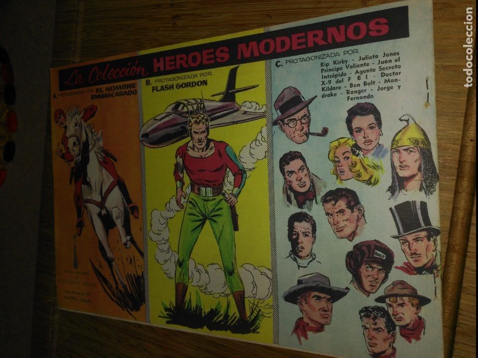 Tebeos: Flash Gordon N&ordm; 3 Colecci&oacute;n H&eacute;roes Modernos Serie B - Foto 2