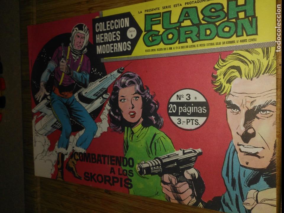 Tebeos: Flash Gordon N&ordm; 3 Colecci&oacute;n H&eacute;roes Modernos Serie B - Foto 1