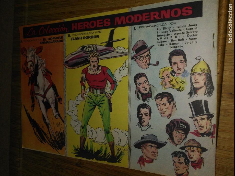 Tebeos: Flash Gordon N&ordm; 4 Colecci&oacute;n H&eacute;roes Modernos Serie B - Foto 2