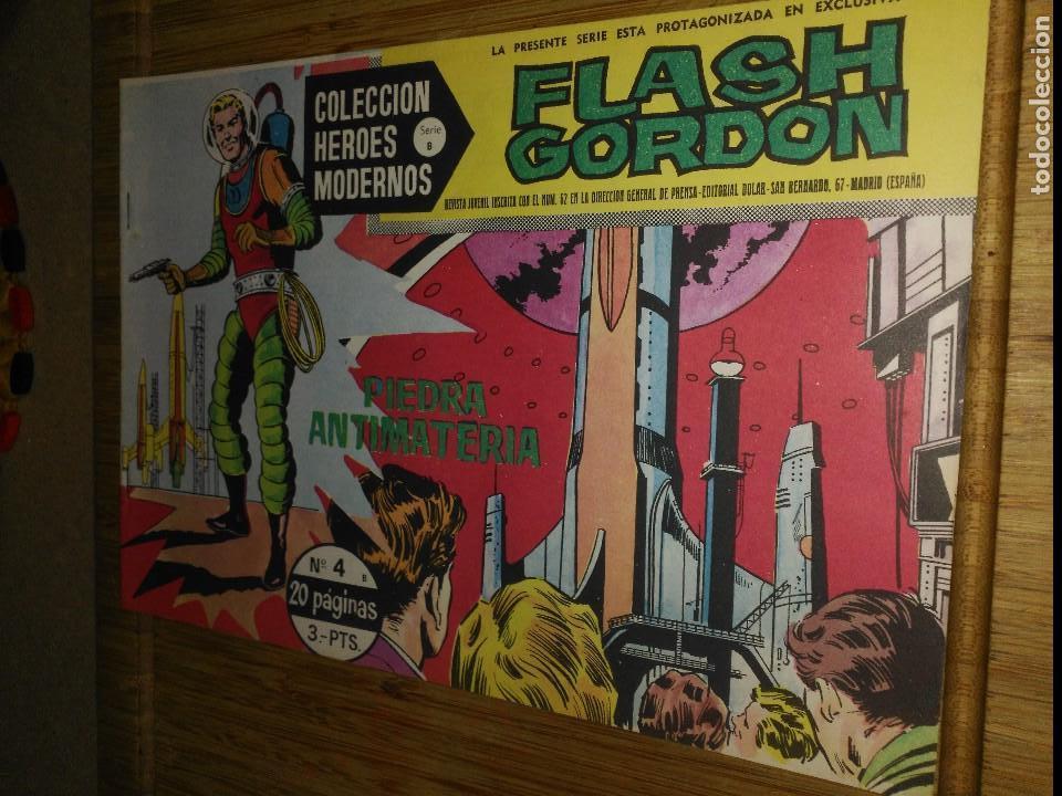 Tebeos: Flash Gordon N&ordm; 4 Colecci&oacute;n H&eacute;roes Modernos Serie B - Foto 1