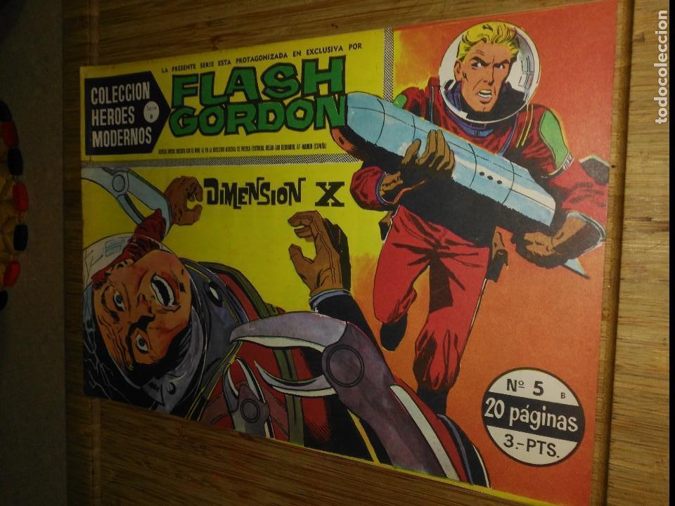 Tebeos: Flash Gordon N&ordm; 5 Colecci&oacute;n H&eacute;roes Modernos Serie B - Foto 1