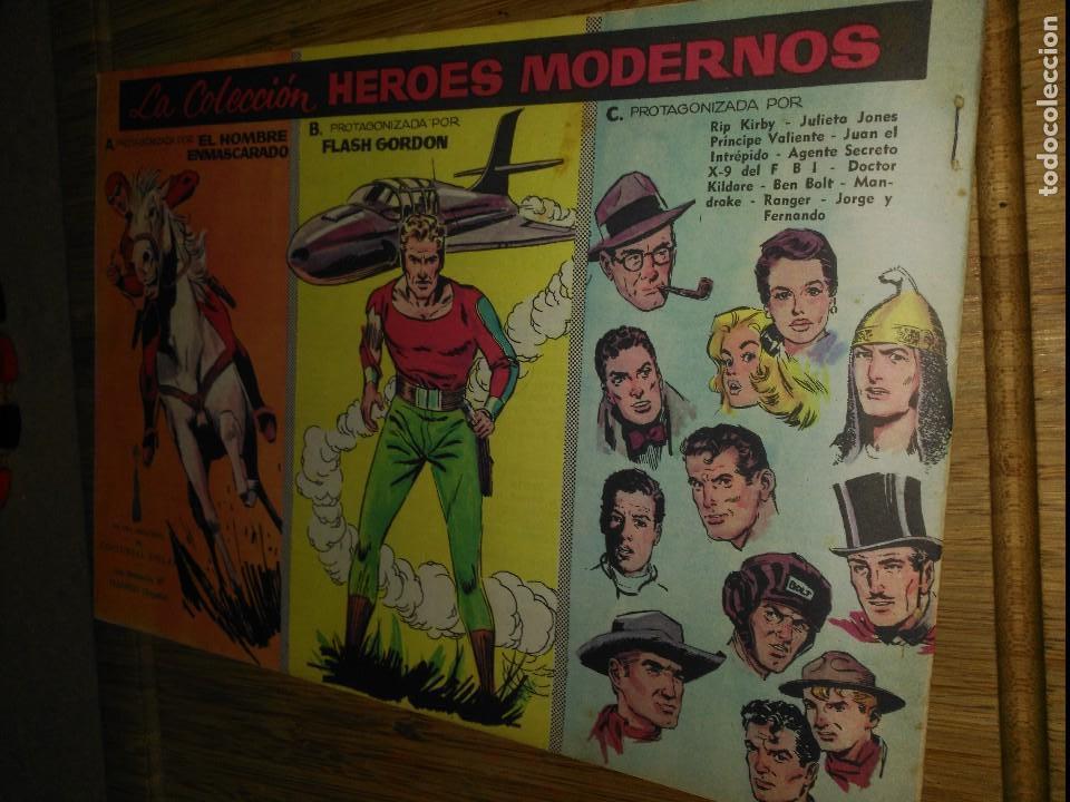 Tebeos: Flash Gordon N&ordm; 7 Colecci&oacute;n H&eacute;roes Modernos Serie B - Foto 2