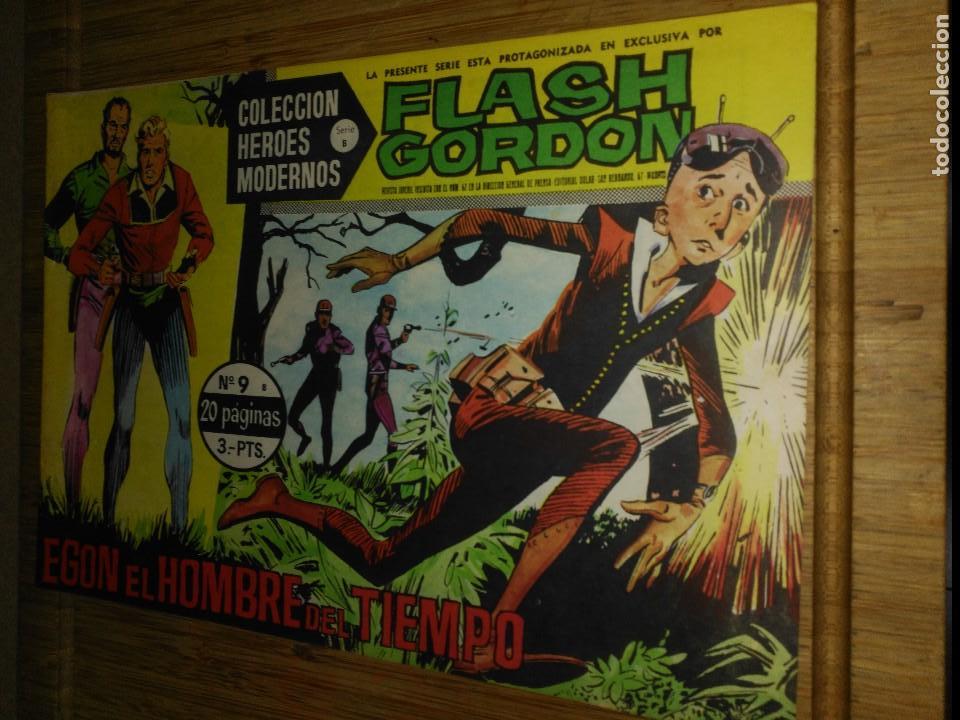Tebeos: Flash Gordon N&ordm; 9 Colecci&oacute;n H&eacute;roes Modernos Serie B - Foto 1