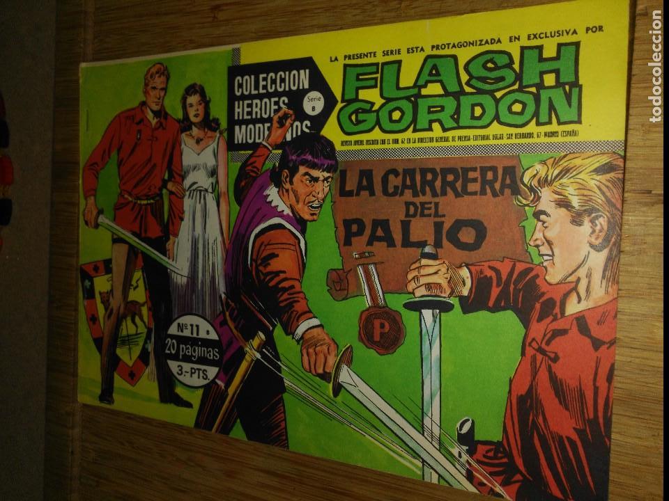 Tebeos: Flash Gordon N&ordm; 11 Colecci&oacute;n H&eacute;roes Modernos Serie B - Foto 1