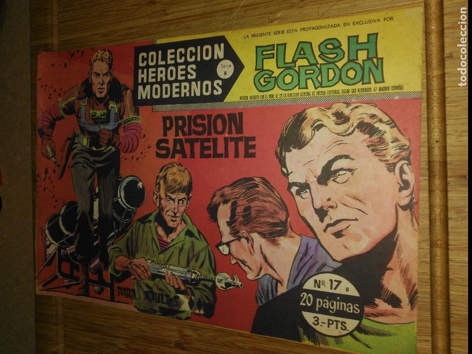 Tebeos: Flash Gordon N&ordm; 17 Colecci&oacute;n H&eacute;roes Modernos Serie B - Foto 1