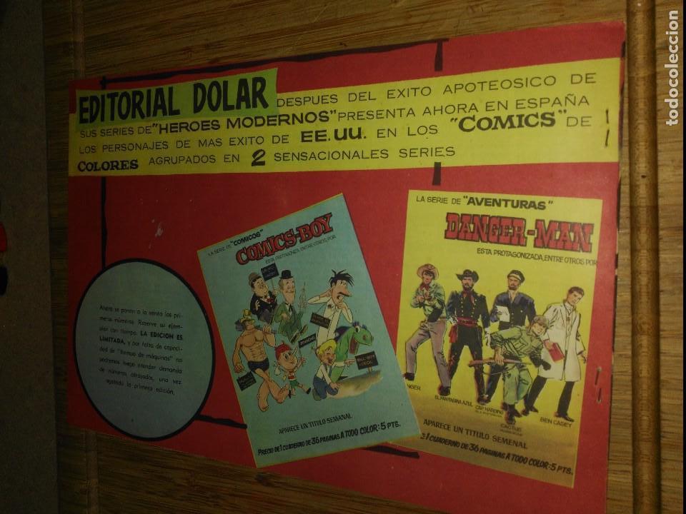 Tebeos: Flash Gordon N&ordm; 18 Colecci&oacute;n H&eacute;roes Modernos Serie B - Foto 2