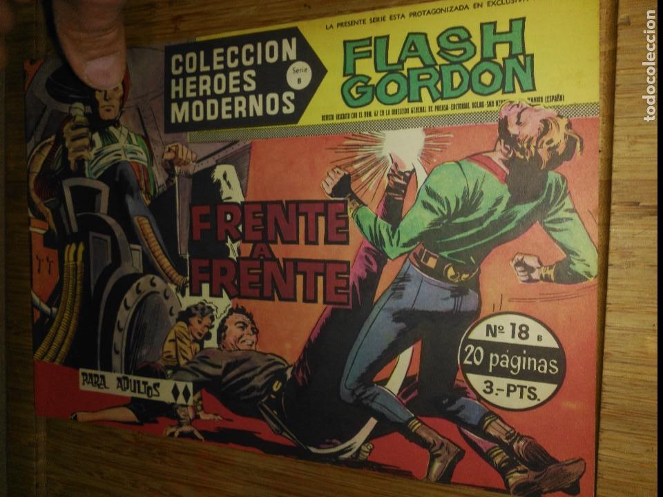 Tebeos: Flash Gordon N&ordm; 18 Colecci&oacute;n H&eacute;roes Modernos Serie B - Foto 1