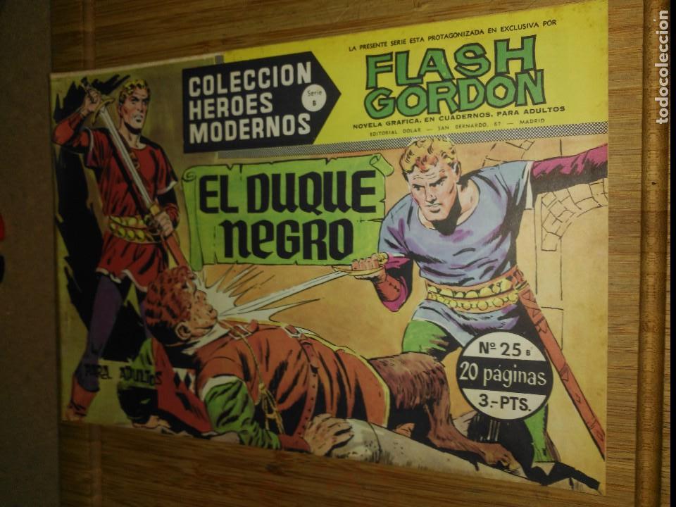 Tebeos: Flash Gordon N&ordm; 25 Colecci&oacute;n H&eacute;roes Modernos Serie B - Foto 1