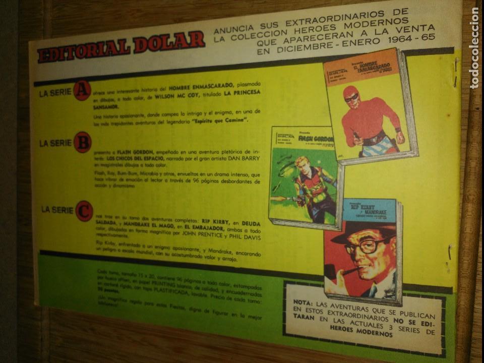 Tebeos: Flash Gordon N&ordm; 34 Colecci&oacute;n H&eacute;roes Modernos Serie B - Foto 2