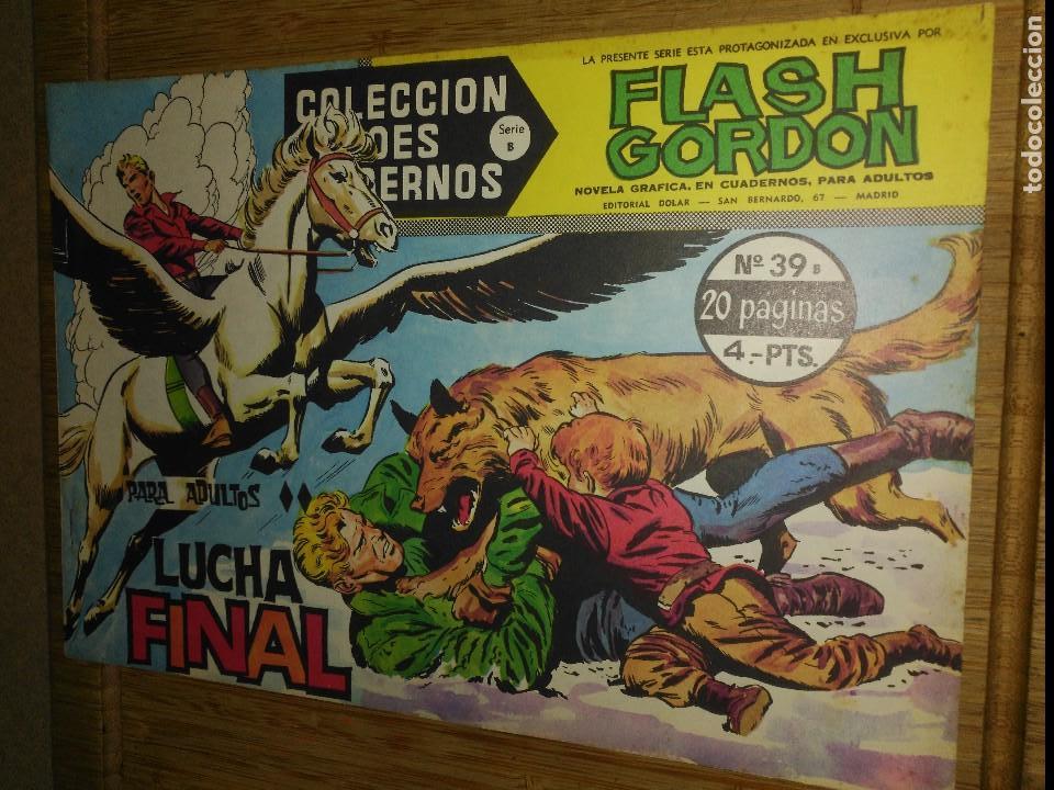 Tebeos: Flash Gordon N&ordm; 39  Colecci&oacute;n H&eacute;roes Modernos Serie B - Foto 1