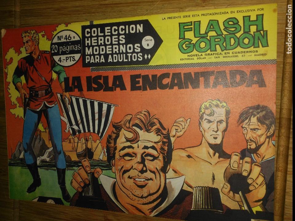 Tebeos: Flash Gordon N&ordm; 46  Colecci&oacute;n H&eacute;roes Modernos Serie B - Foto 1