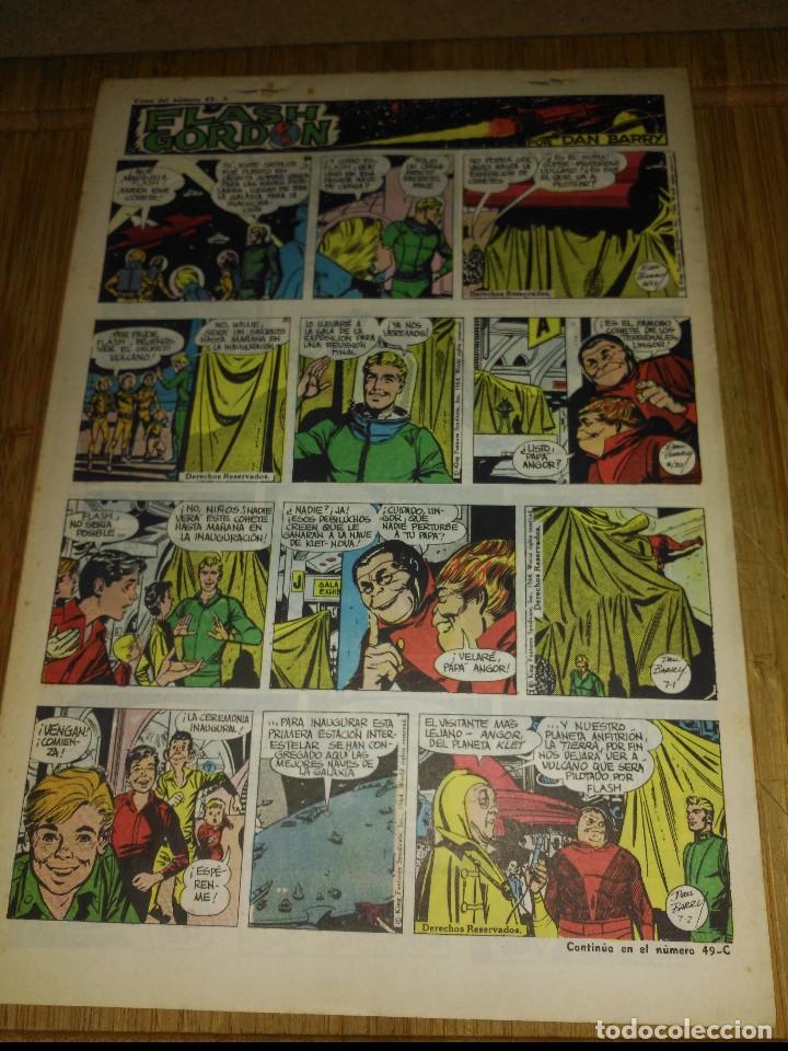 Tebeos: Flash Gordon N&ordm; 49  Colecci&oacute;n H&eacute;roes Modernos Serie B - Foto 2