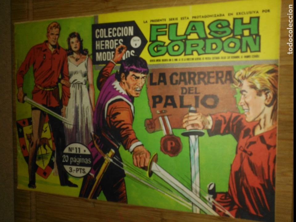 Tebeos: Flash Gordon N&ordm;11 Colecci&oacute;n H&eacute;roes Modernos Serie B - Foto 1