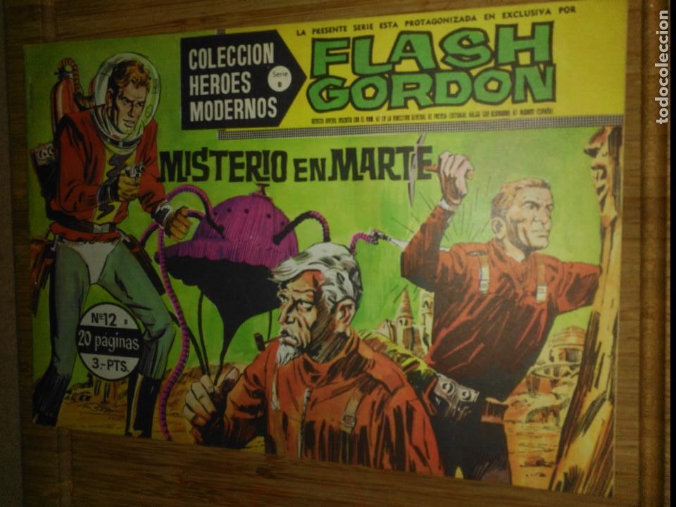 Tebeos: Flash Gordon N&ordm;12 Colecci&oacute;n H&eacute;roes Modernos Serie B - Foto 1