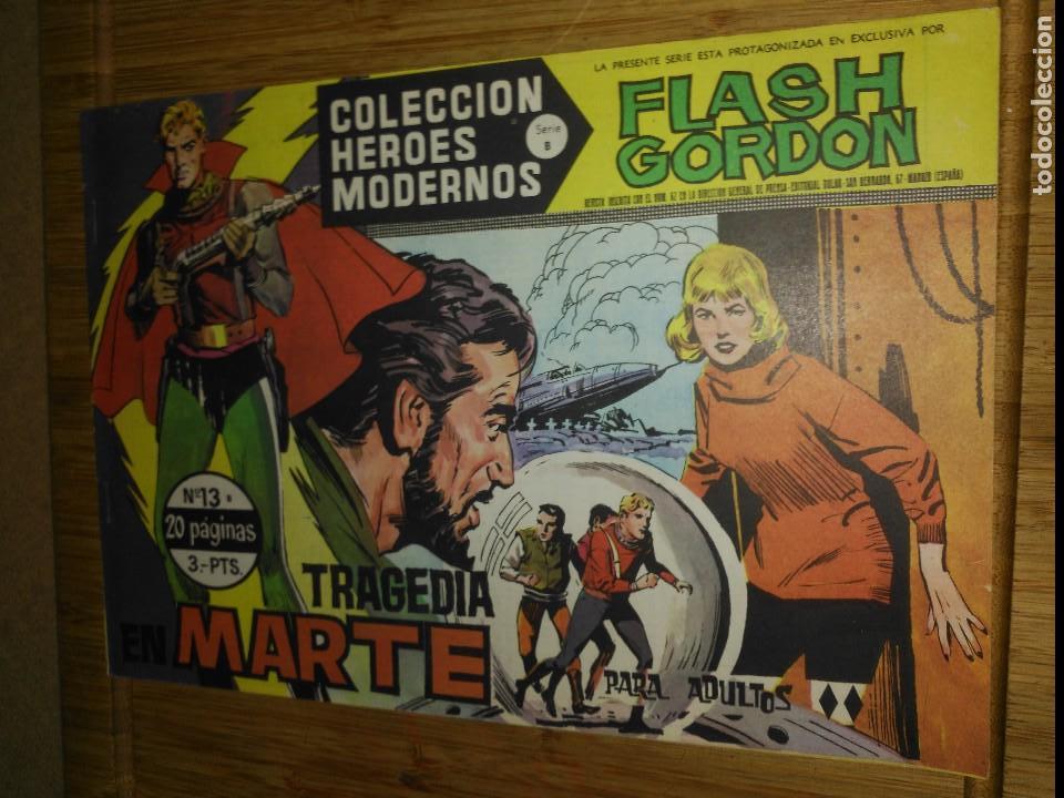 Tebeos: Flash Gordon N&ordm;13 Colecci&oacute;n H&eacute;roes Modernos Serie B - Foto 1