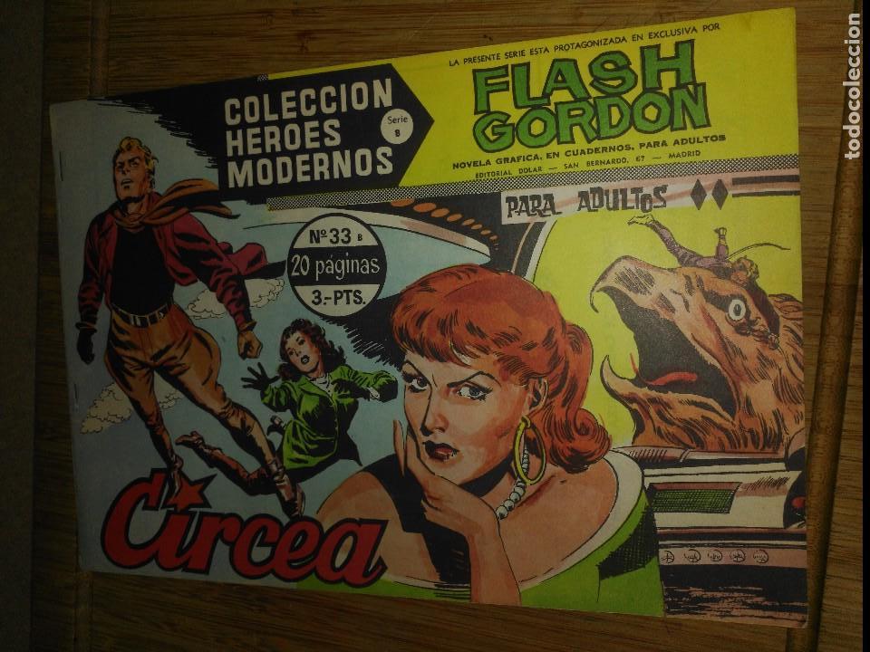 Tebeos: Flash Gordon N&ordm;33 Colecci&oacute;n H&eacute;roes Modernos Serie B - Foto 1