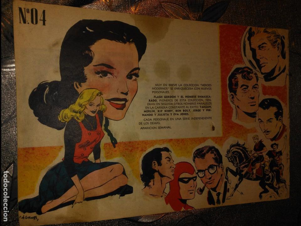Tebeos: Flash Gordon N&ordm; 04 Colecci&oacute;n Flash Gordon y El Hombre Enmascarado - Foto 2