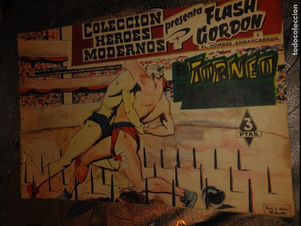 Tebeos: Flash Gordon N&ordm; 04 Colecci&oacute;n Flash Gordon y El Hombre Enmascarado - Foto 1