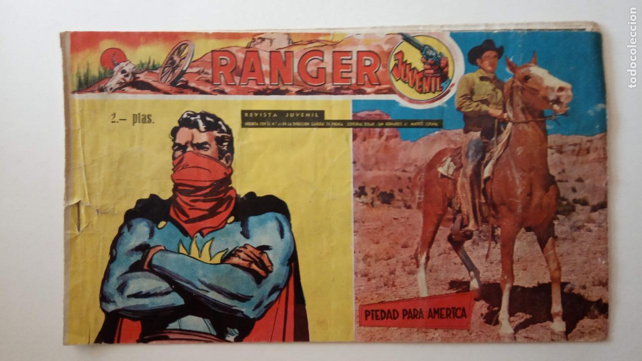 Tebeos: RANGER JUVENIL ORIGINAL N&ordm; 8 - EDITORIAL DOLAR 1958 - Foto 1