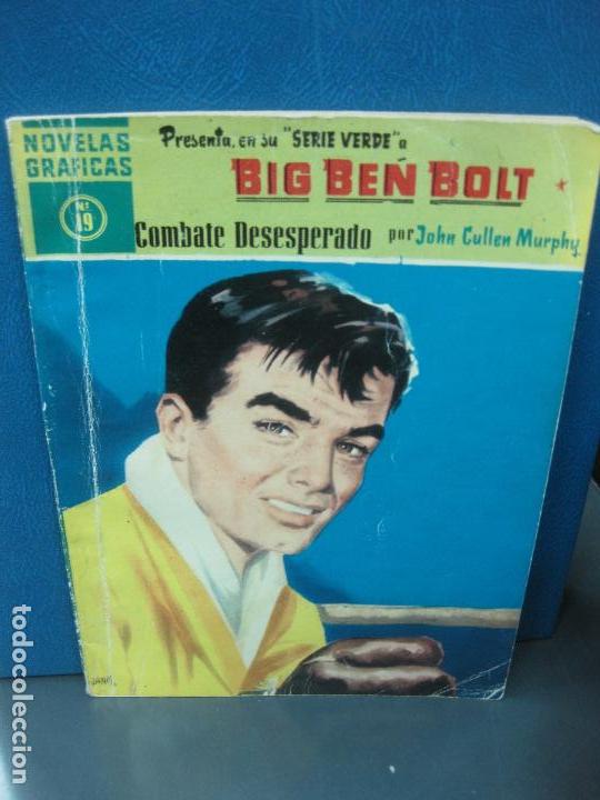 Tebeos: BIG BEN BOLT N&ordm; 19. COMBATE DESESPERADO. EDITORIAL DOLAR 1959. - Foto 1