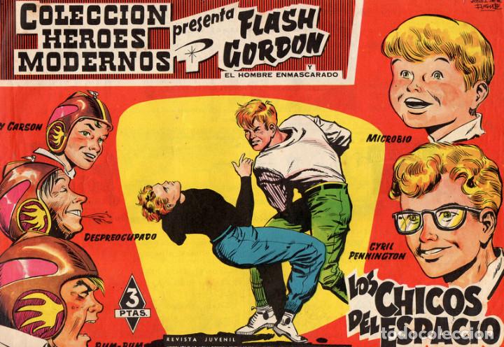 Tebeos: Colecci&oacute;n H&eacute;roes Modernos: Flash Gordon: Los chicos del espacio - Foto 1