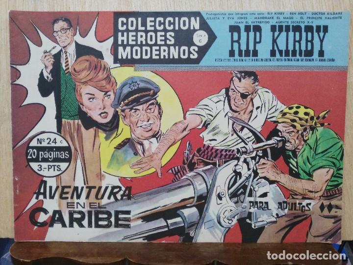 Tebeos: Colecci&oacute;n H&eacute;roes Modernos - Serie C, N&ordm; 24 - Ed. Dolar - Foto 1