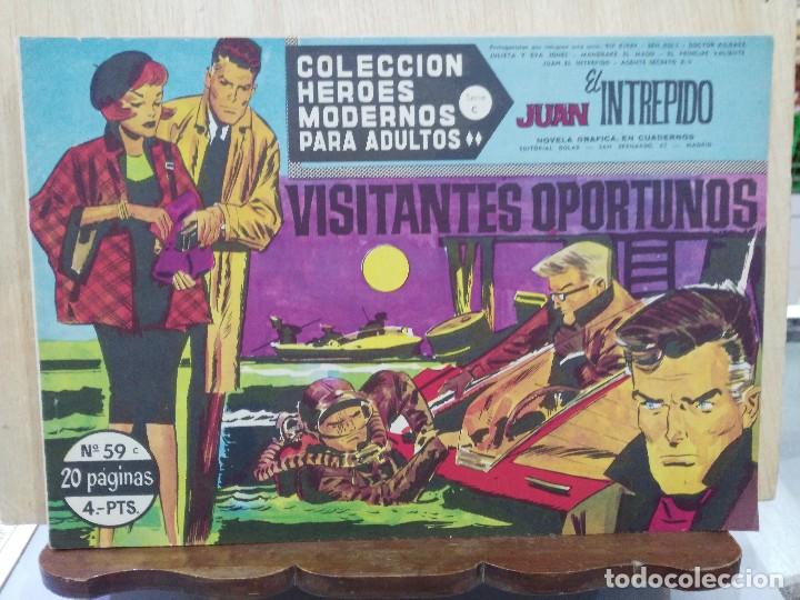 Tebeos: Colecci&oacute;n H&eacute;roes Modernos - Serie C, N&ordm; 59 - Ed. Dolar - Foto 1