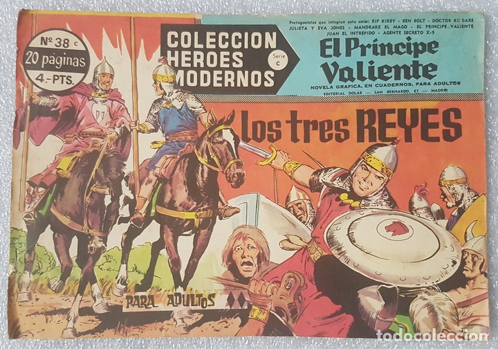 Tebeos: El Principe Valiente #38 (Dolar, 1965) - Foto 1