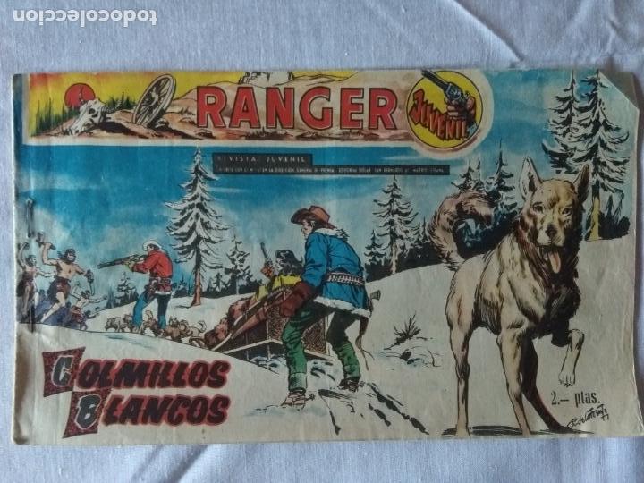 Tebeos: lote de 2 ranger juvenil 1958, editorial dolar - Foto 1