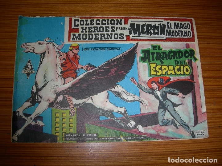 Tebeos: MERLIN EL MAGO MODERNO  N&ordm; 3   EDITA DOLAR - Foto 1