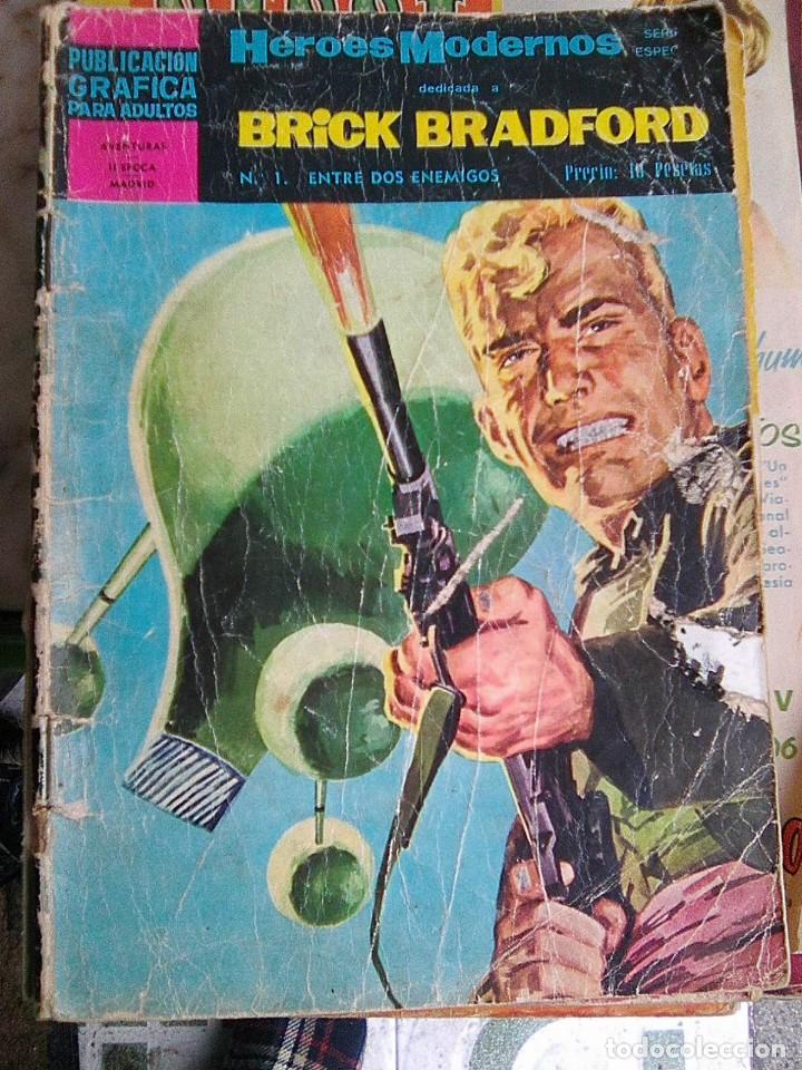Tebeos: Brick Bradford - Heroes Modernos n&ordm; 1 (Dolar, 1966) - Foto 1