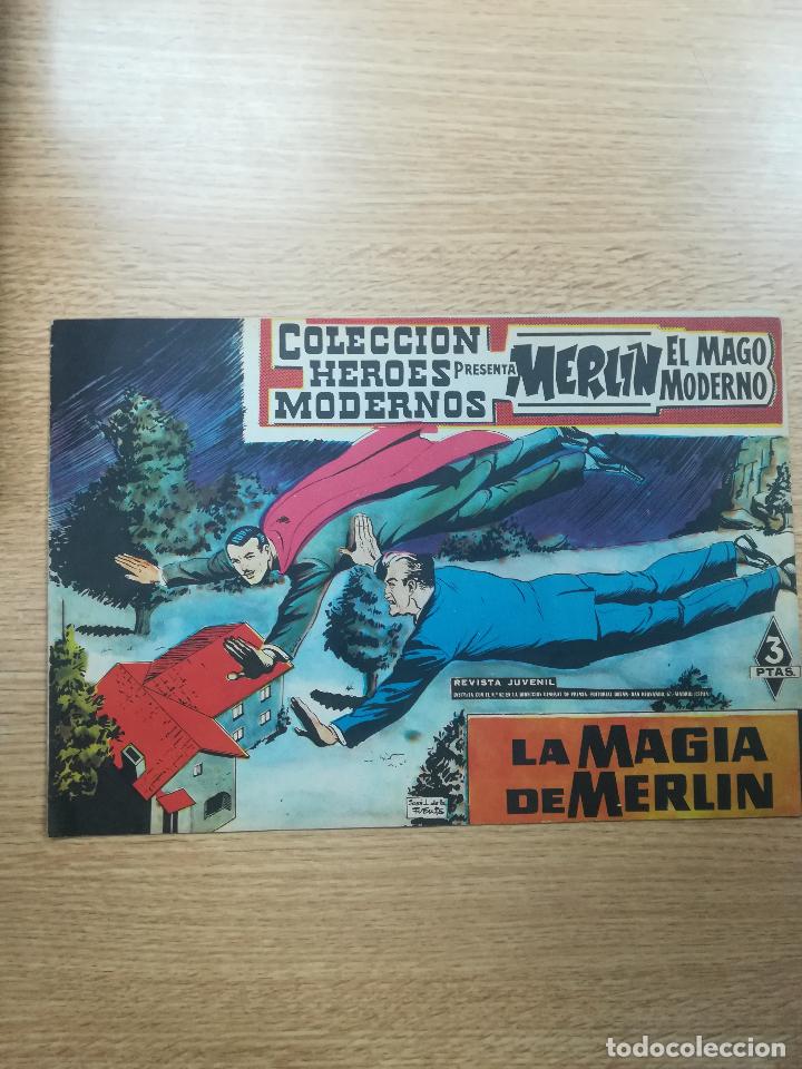 Tebeos: COLECCIÓN HEROES MODERNOS PRESENTA #11 MERLIN EL MAGO MODERNO - Foto 1 - 192303598