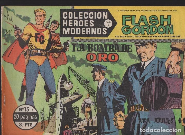 Tebeos: COLECCI&Oacute;N H&Eacute;ROES MODERNOS DE EDITORIAL DOLAR - Foto 3