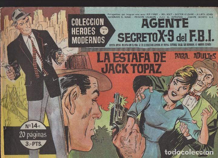 Tebeos: COLECCI&Oacute;N H&Eacute;ROES MODERNOS DE EDITORIAL DOLAR - Foto 4