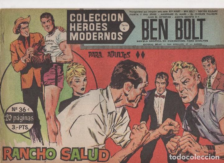 Tebeos: COLECCI&Oacute;N H&Eacute;ROES MODERNOS DE EDITORIAL DOLAR - Foto 5