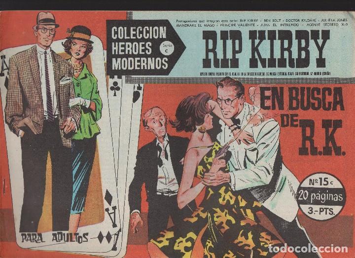 Tebeos: COLECCI&Oacute;N H&Eacute;ROES MODERNOS DE EDITORIAL DOLAR - Foto 8